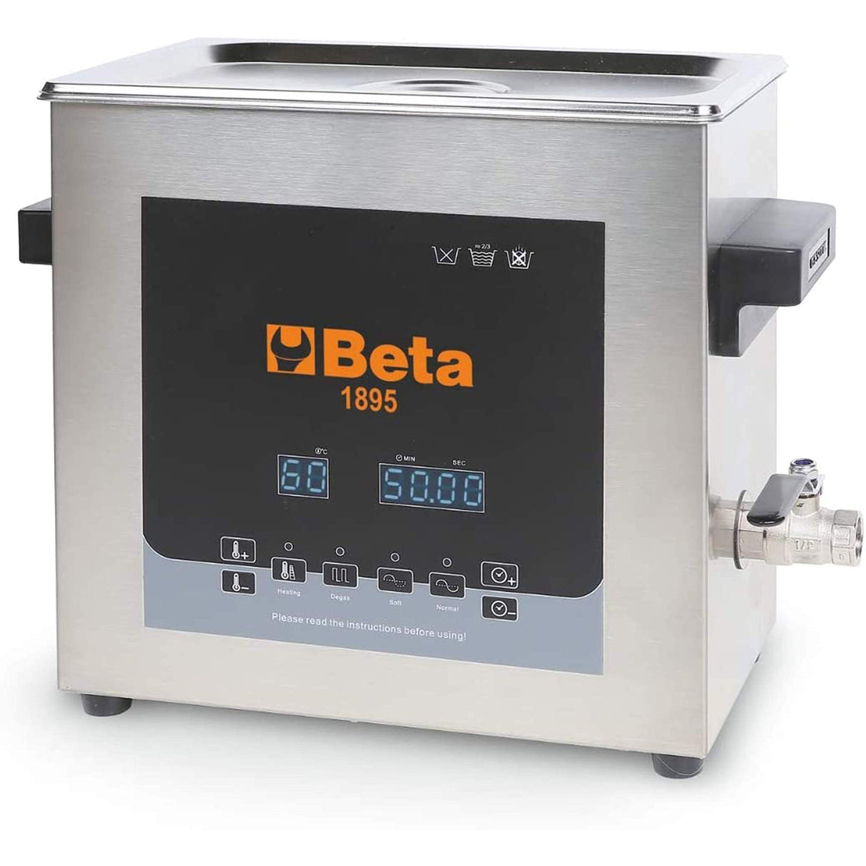 Beta 1895 6 - Cubeta de limpieza por ultrasonidos de 6 litros