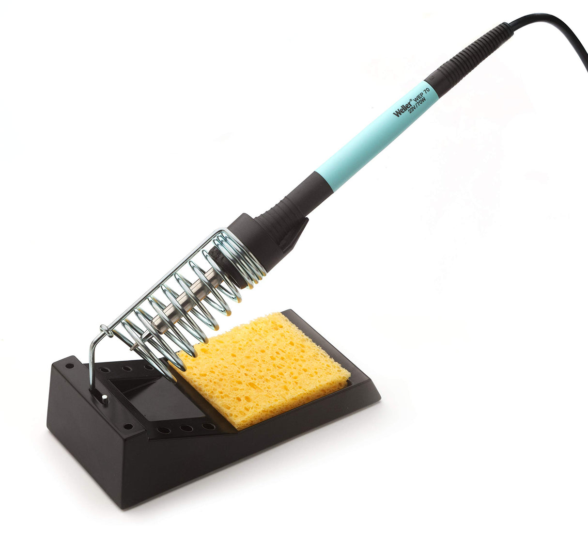 Weller WE 1010 (T0053298390) Kit Educativo 230V Estación de Soldadura de 1 Canal con 2 Puntas de Soldadura, Cortadores Laterales y Alambre de Soldadura, Rango de Temperatura 100 ° C - 450 ° C, Azul