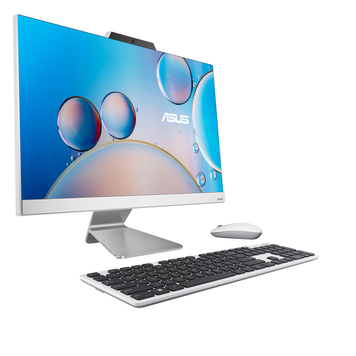 ASUS A3402WBAK-WA150W - Sobremesa Todo en uno 23.8" Full HD (Intel Core i3-1215U, 8GB RAM, 512GB SSD, UHD Graphics, Windows 11 Home) Blanco - Teclado QWERTY español