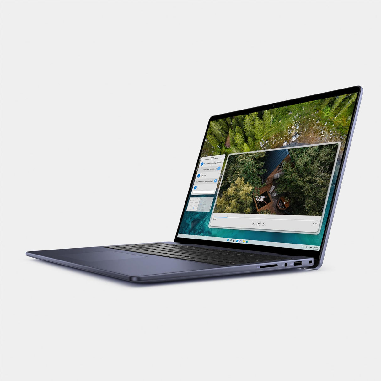 Dell Inspiron 16 5645 Ordenador Portátil de 16" 16:10 FHD+, AMD Ryzen 7 8840U, 16GB RAM, 1TB SSD, AMD Radeon Graphics, Windows 11 Home, Teclado retroiluminado QWERTY español Azul Medianoche