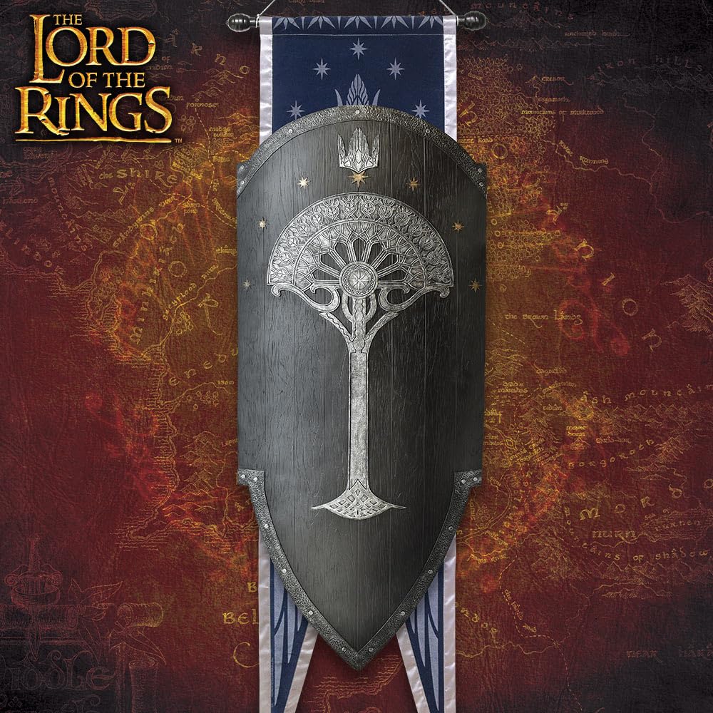 United Cutlery Replica el se±Oro de Los anillos Escudo de Gondor 113 cm Escala 1-1