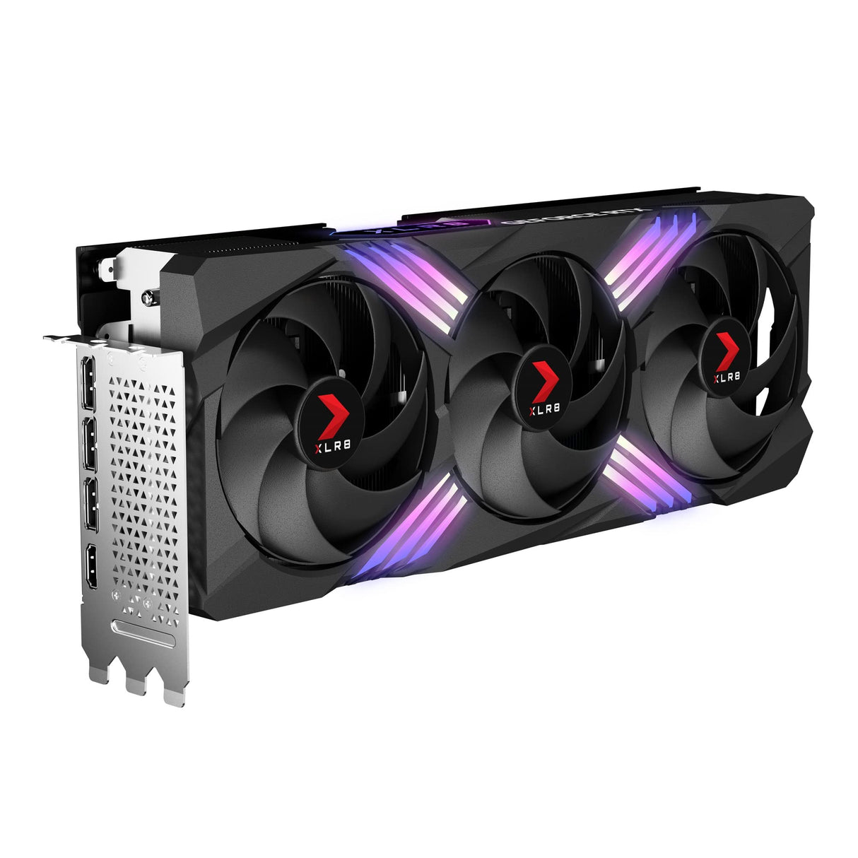 PNY GEFORCE RTX™ 4070Ti 12GB XLR8 Gaming Verto Epic-X RGB™ Overclocked Edition DLSS 3 Triple Ventilador Tarjeta gráfica