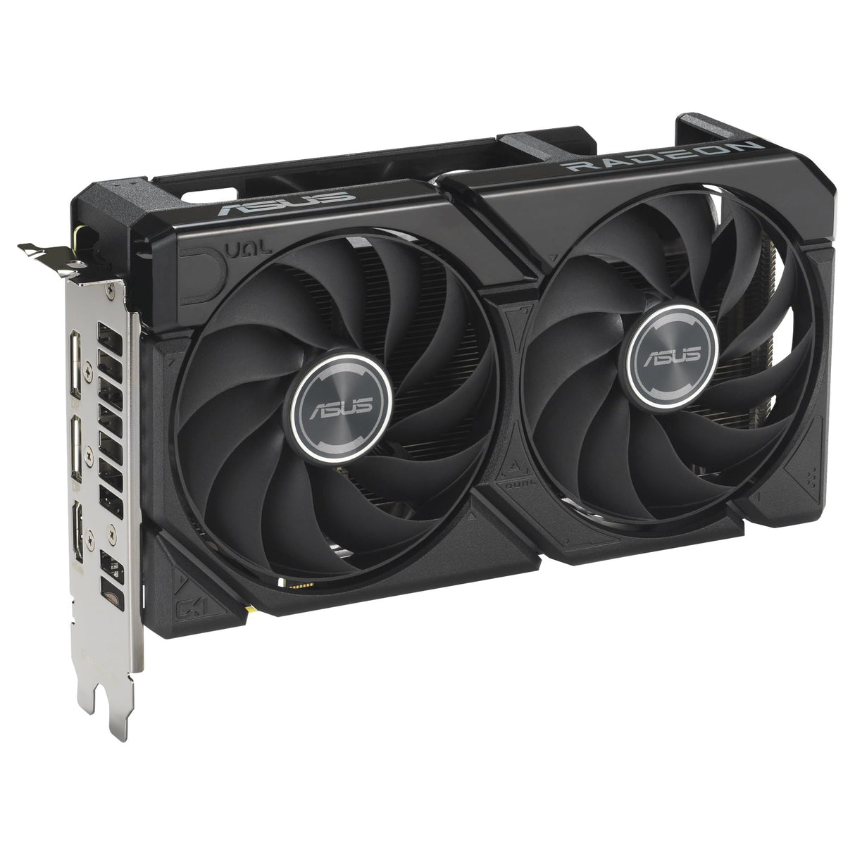 ASUS Dual Radeon RX 9060 8G GDDR6 - Tarjeta gráfica (PCIe 5.0, 8 GB GDDR6, HDMI 2.1b, DisplayPort 2.1a, diseño de 2,5 Ranuras, diseño de Ventilador Axial-Tech, tecnología 0dB)
