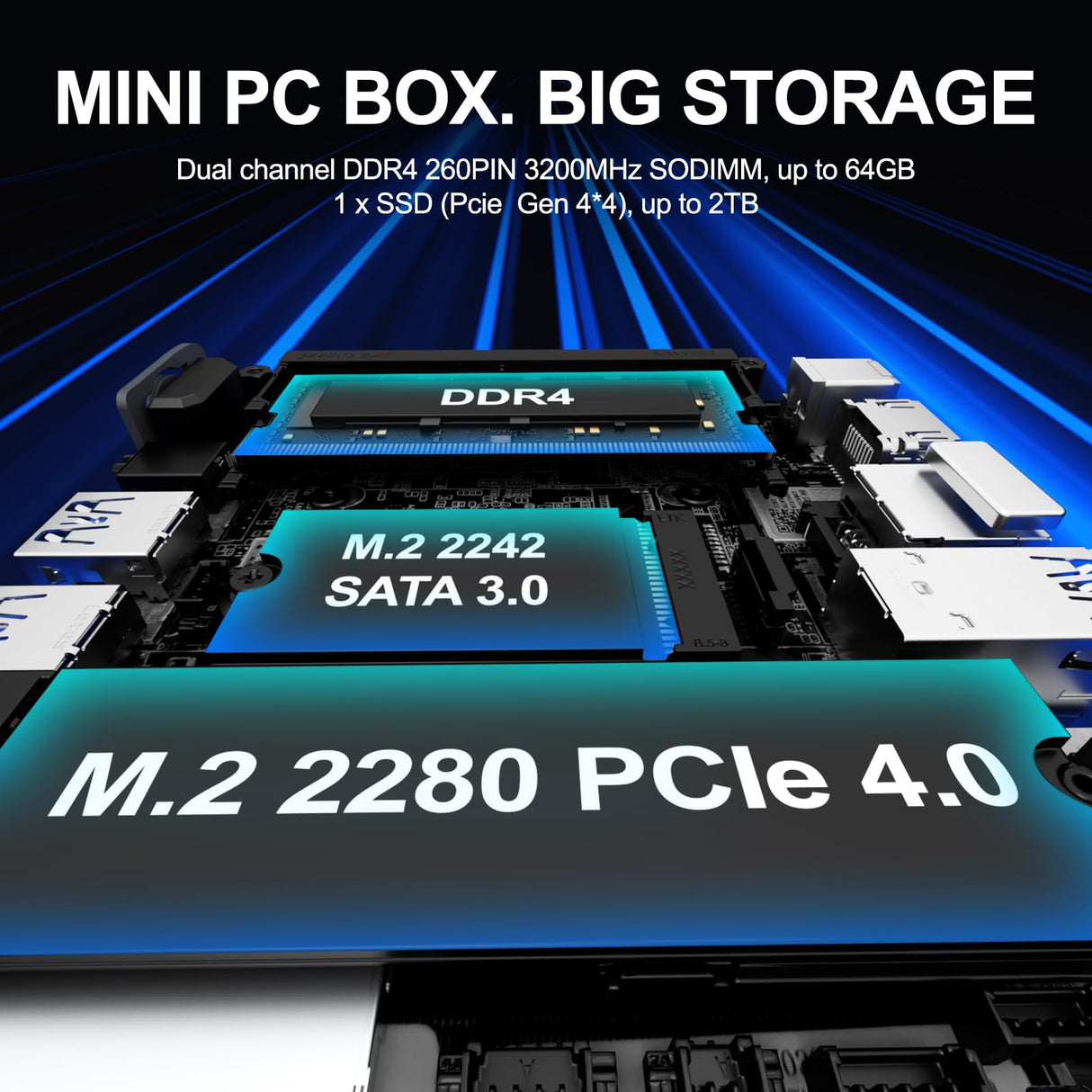 GEEKOM GT13 Pro Mini PC, 13ª generación i9-13900H (14 núcleos, 20 Hilos, hasta 5,4 GHz) 32 GB DDR4 2TB M.2 PCIe SSD Mini Ordenador de sobremesa Windows 11 Pro, Wi-Fi 6E | 8K Iris Xe Graphics | USB4*2
