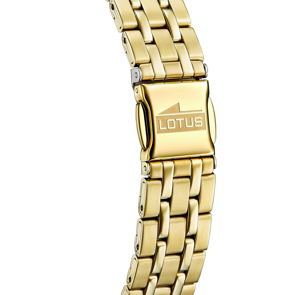 Lotus Reloj Mujer 18982/1 Square Series Caja de Acero Inoxidable 316l Dorado Correa de Acero Inoxidable 316l Dorado