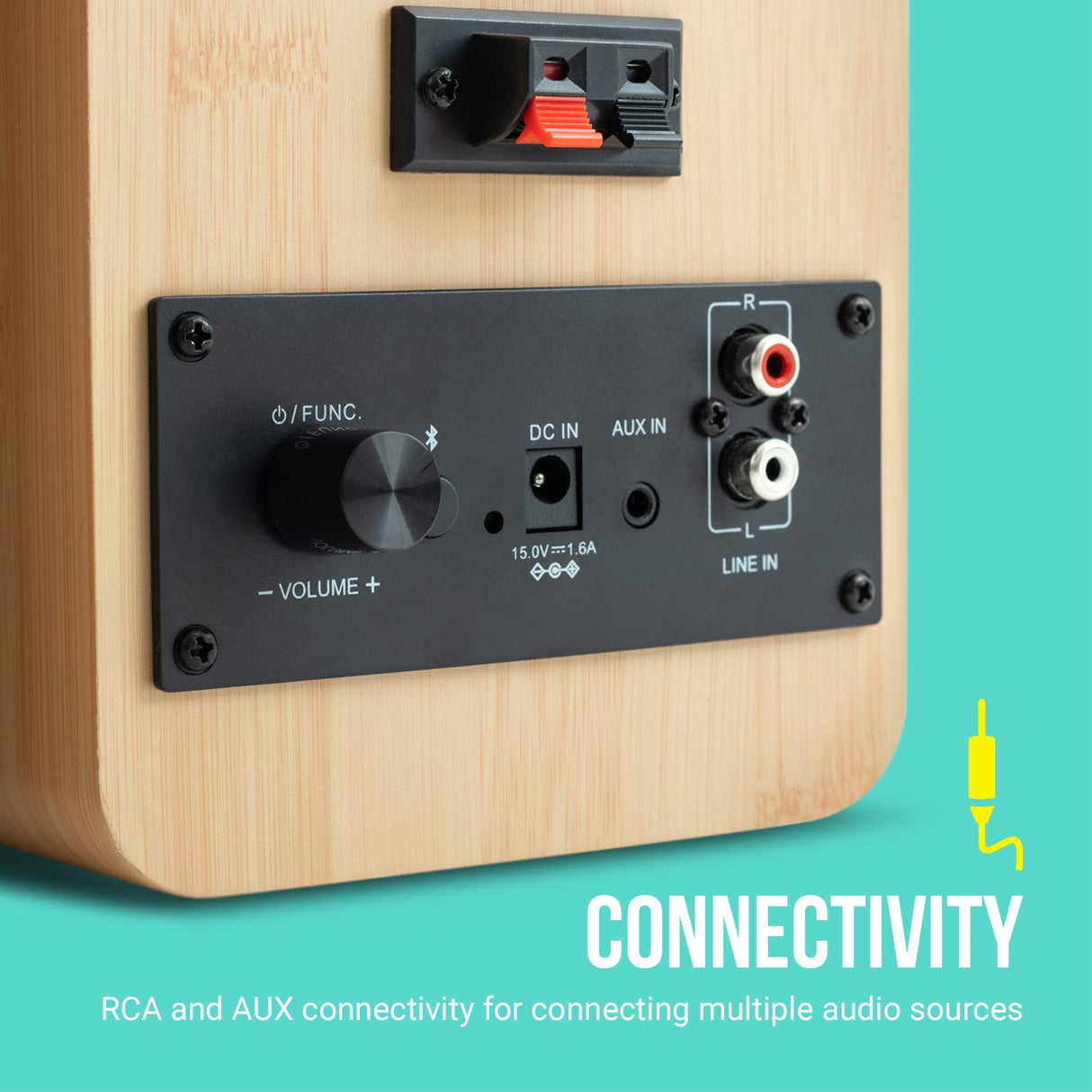 JAM BT BOOKSHELF ALTAVOZ MADERA