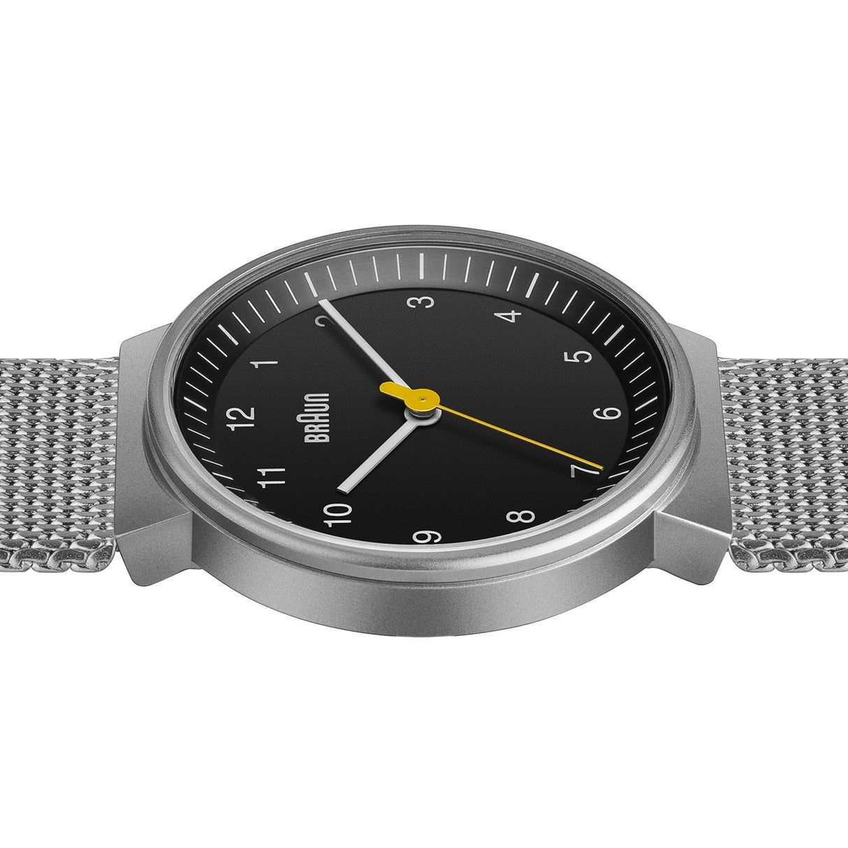 Braun Classic Lady Reloj para Mujer Analógico de Cuarzo japonés con Brazalete de Acero Inoxidable BN0031WHSLMHL