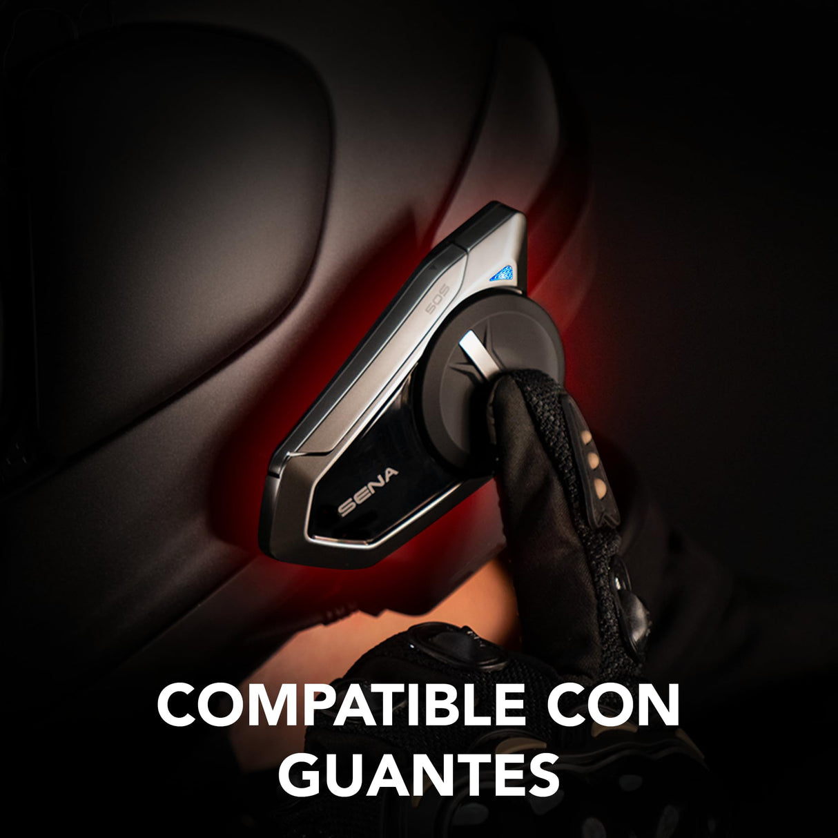 Sena 50S Sistema de comunicación Bluetooth con Interfaz Jog Dial y Sound by Harman Kardon con tecnología Mesh Intercom y Altavoces y micrófono de Primera Calidad, Paquete Doble