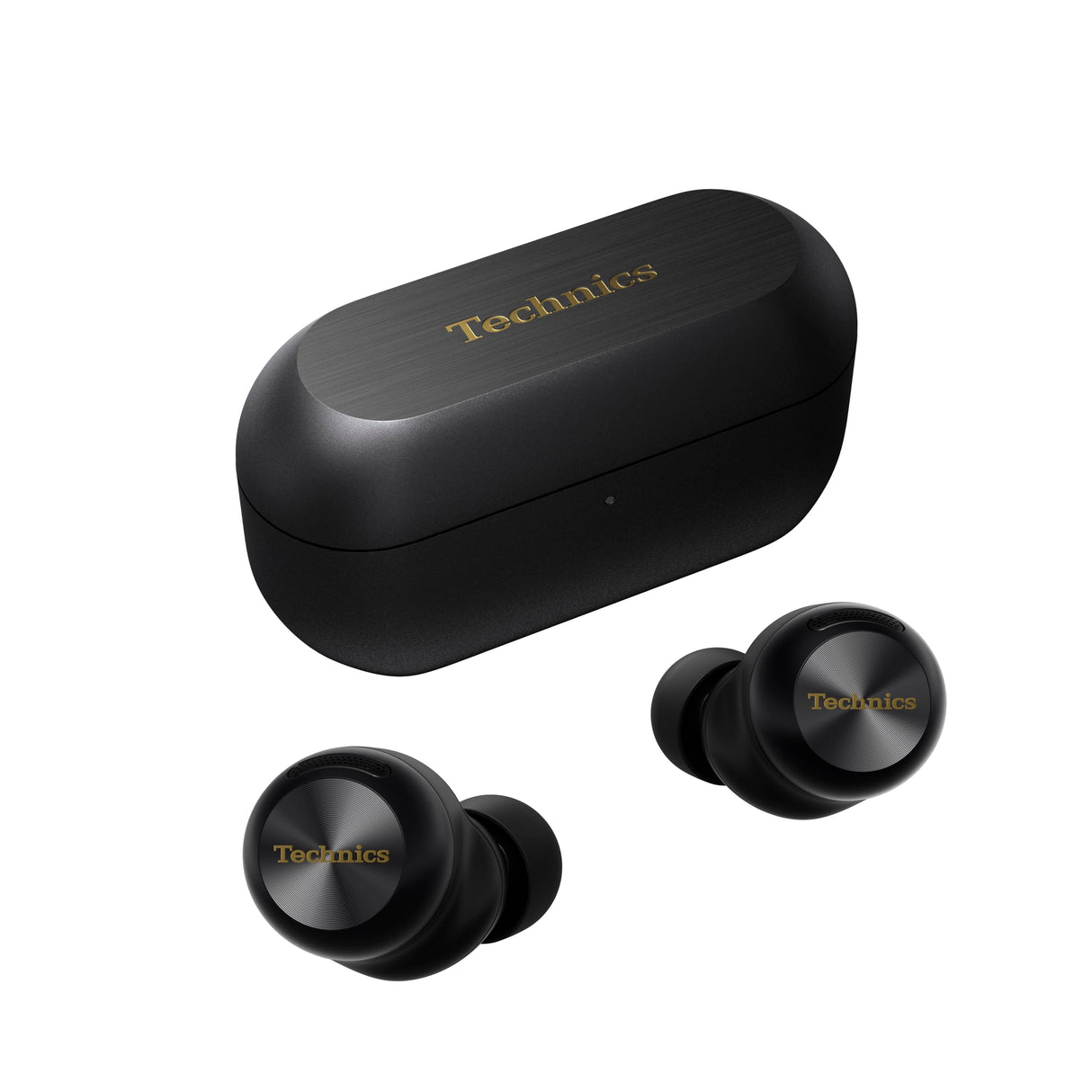Technics EAH-AZ100E-K Auriculares Inalámbricos con Cancelación De Ruido, Bluetooth Multipunto, Voice Focus AI, Cómodos Auriculares Internos, Color Negro