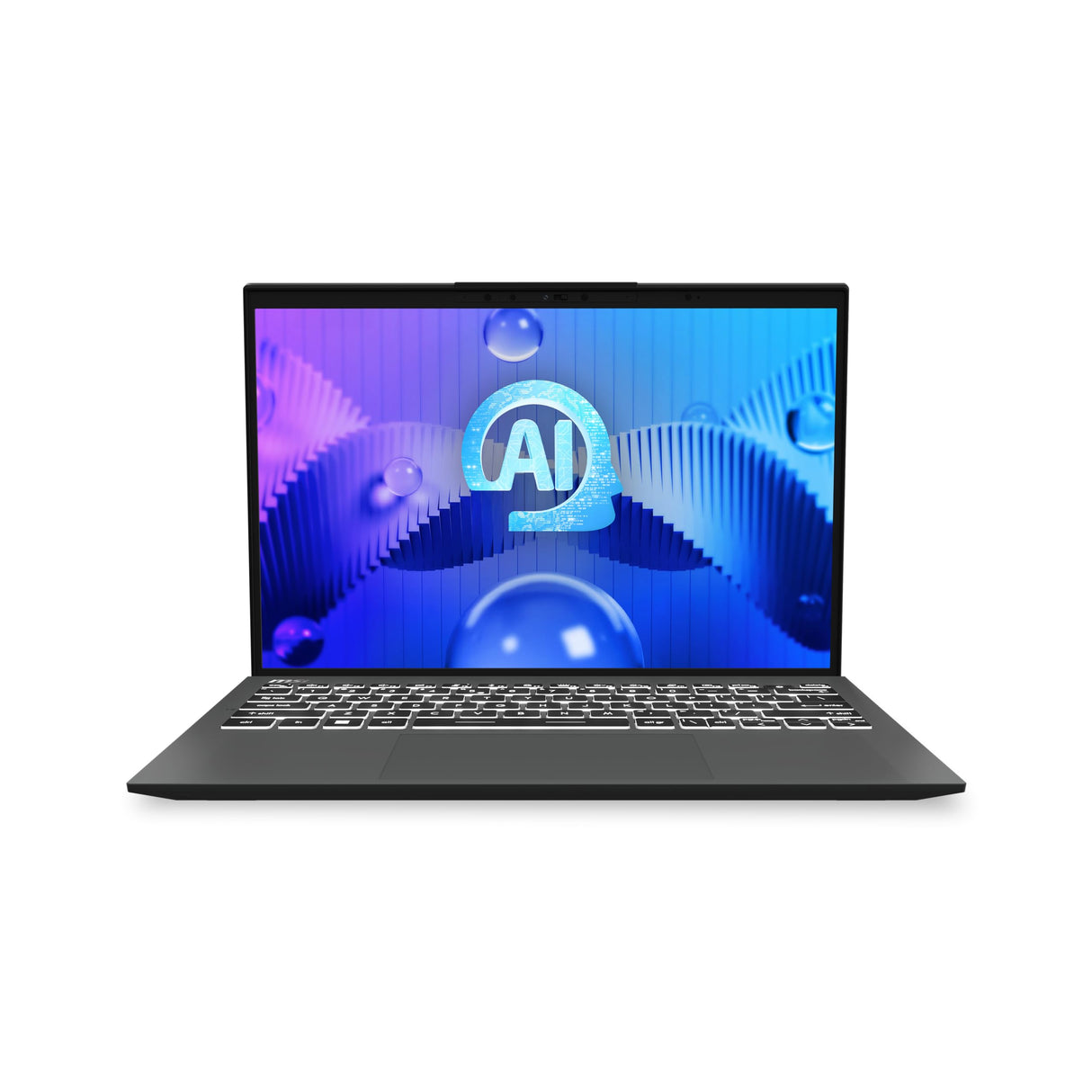 MSI Prestige 13 AI EVO A1MG-024ES Ordenador portátil 13.3" QHD+ OLED (Intel Core Ultra 7 155H, 32GB RAM, 1TB SSD, Intel ARC Graphics, Windows 11 Home Advanced) Stellar Gray, Teclado QWERTY español