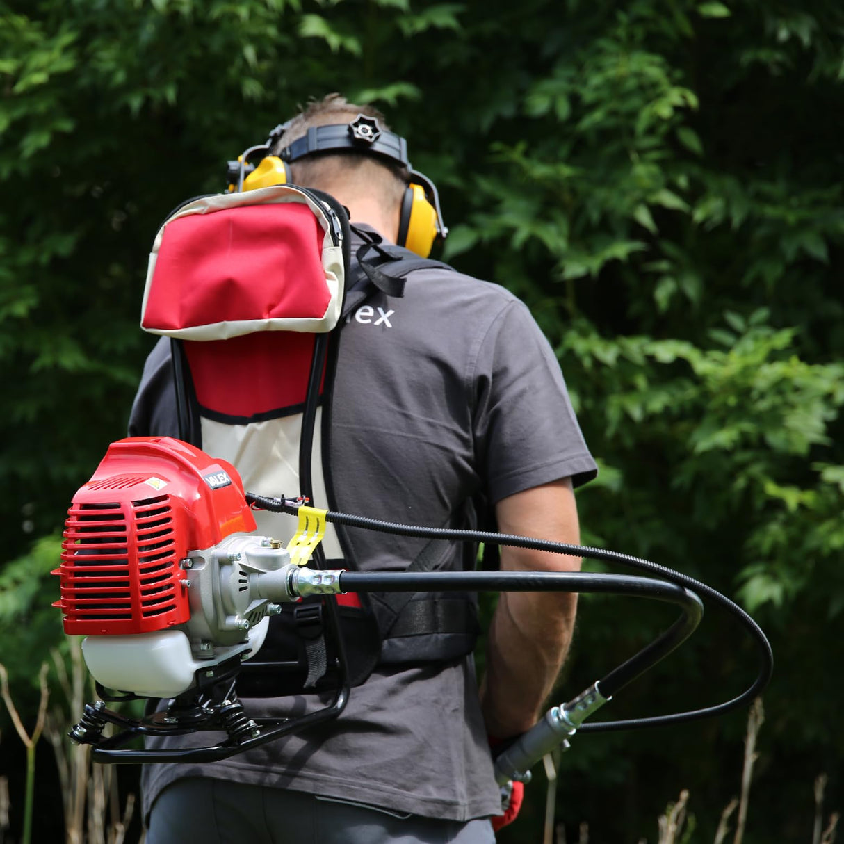 Valex Desbrozadora de estallamiento de Mochila Texas 52Z 52cc catalizado Arranque facilitado con Hombro