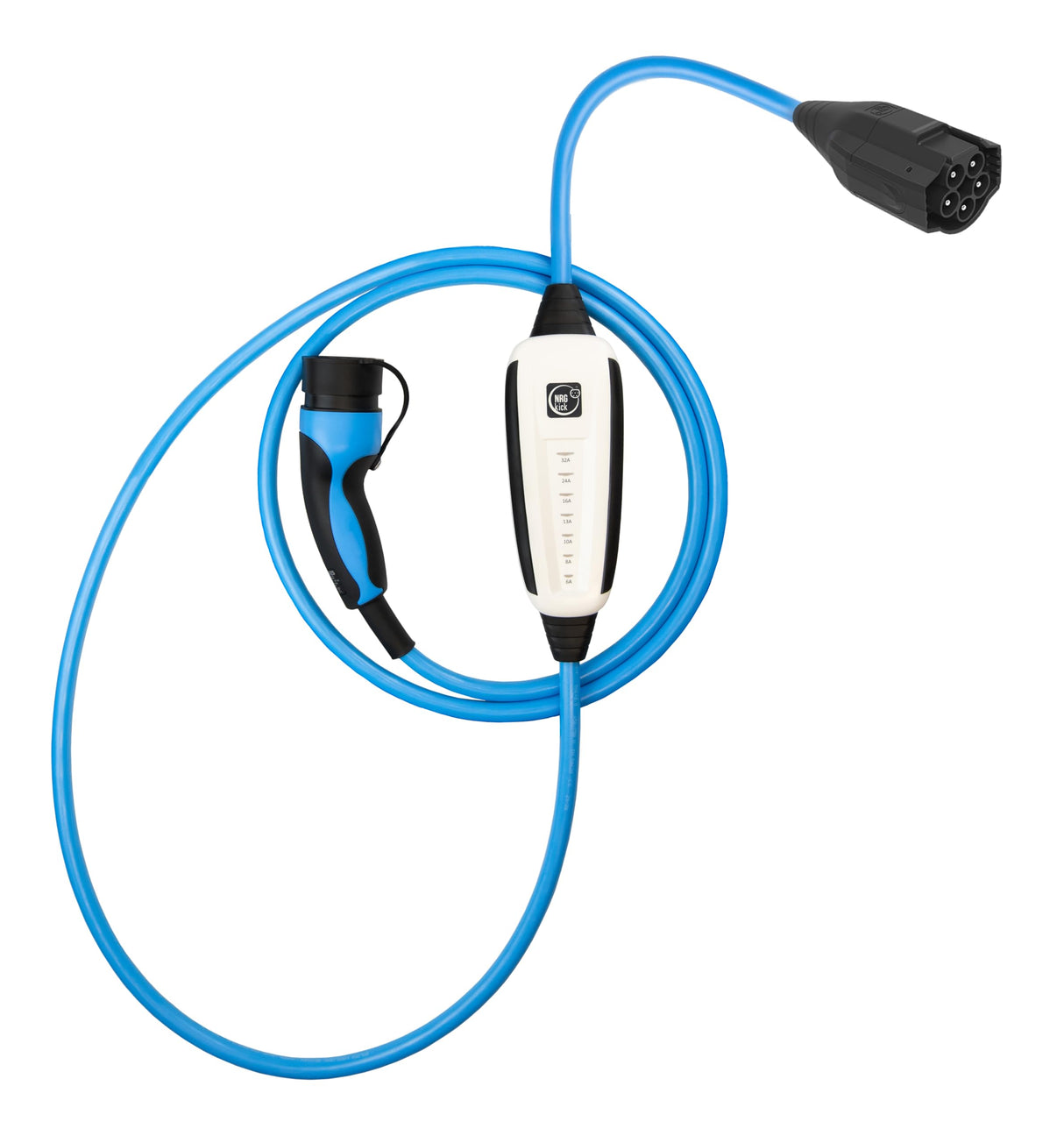 NRGkick Pure 32 A, 7,5 m, gsm/GPS/SIM, wallbox Flexible + Carga fotovoltaica