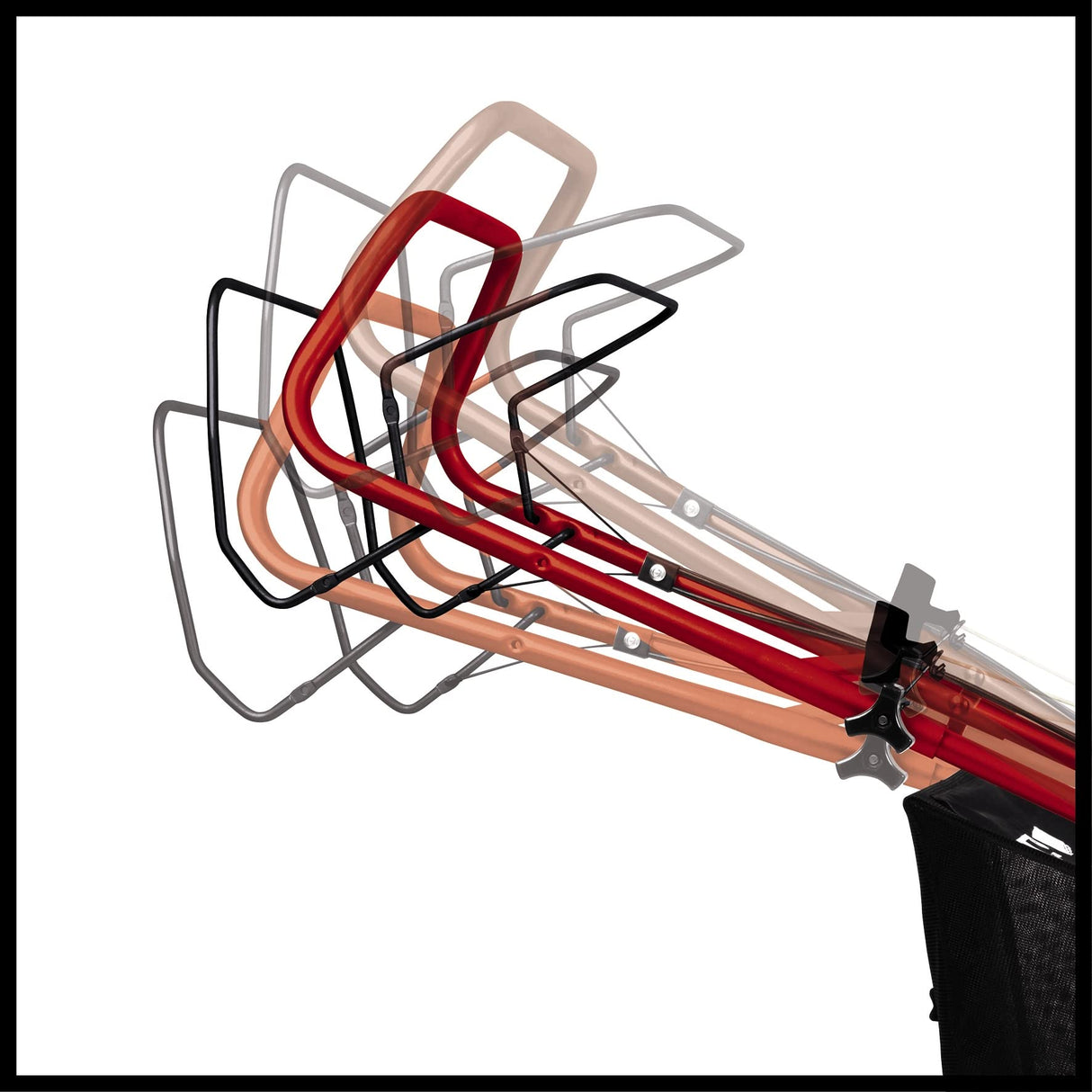 Einhell Cortacésped de Gasolina GC-PM 46/5 S (2 kW, hasta 1400 m², 1 Cilindro, Motor de 4 Tiempos, tracción Trasera, Ajuste de Altura de Corte Central de 9 Niveles 25 a 60 mm)