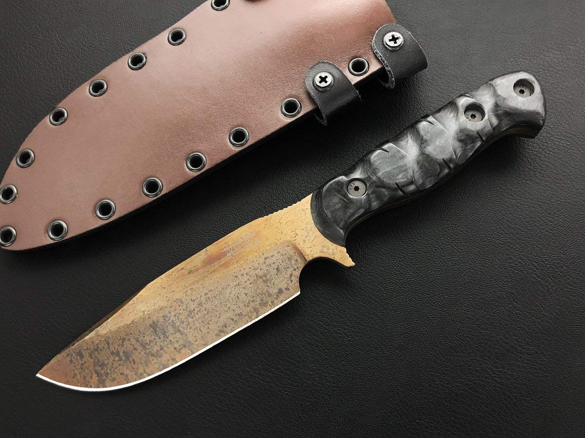 Dawson Knives Big Bear Arizona Copper Carbon