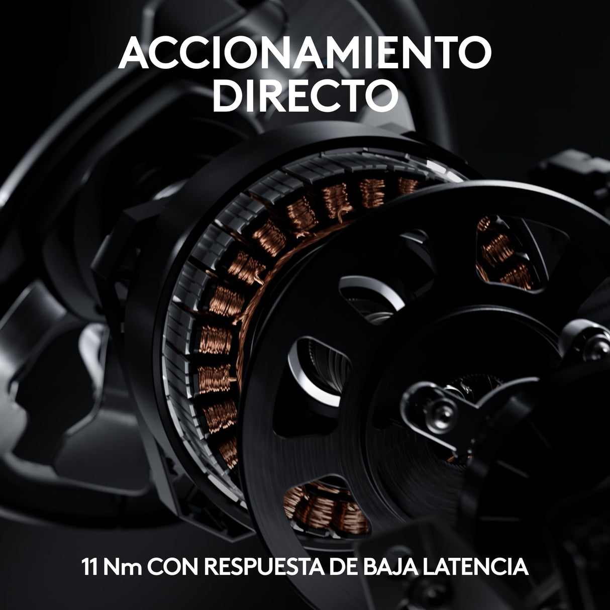Logitech G PRO Racing Wheel - Volante para PC, Xbox Series X|S, Xbox One, fuerza de 11 N⋅m, accionamiento directo, Feedback ultrarrealista, palancas de cambio magnéticas, doble embrague - Negro