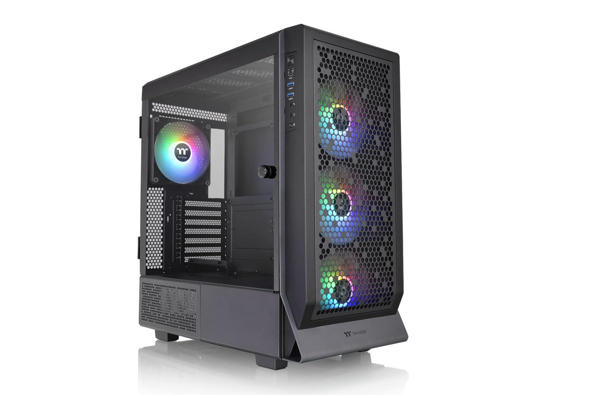 Ceres 500 TG ARGB Black | E-ATX Mid Tower Chassis |Tempered Glass