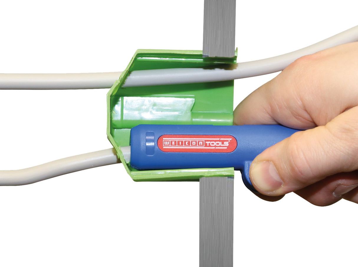 WEICON Tools Nº 13 - Pelacables redondos (12 unidades, para cables redondos y húmedos de 6-13 mm de diámetro)
