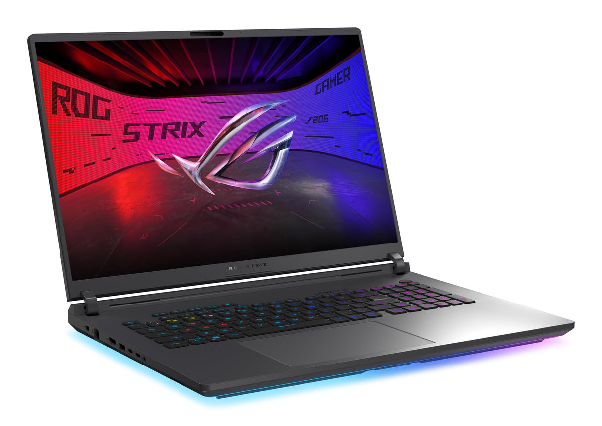 ASUS ROG Strix G18 G815LP-S9004 - Ordenador Portátil Gaming de 18" WQXGA 240Hz (Intel Core Ultra 9 275HX, 32GB RAM, 1TB SSD, RTX 5070 8GB, Sin Sistema Operativo) Gris Eclipse - Teclado QWERTY español