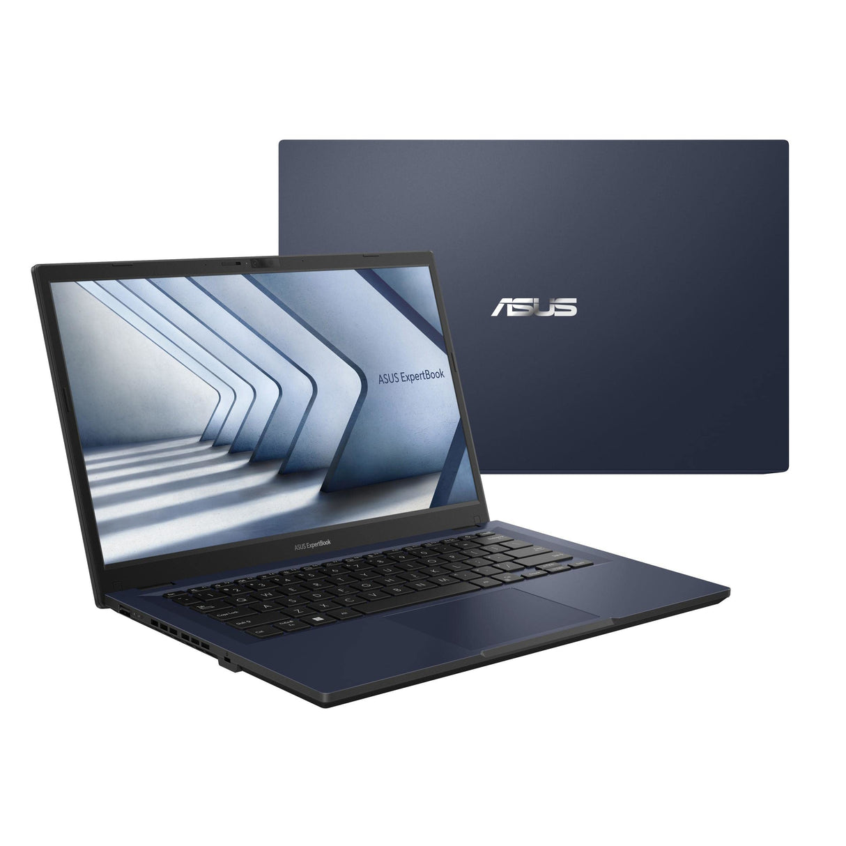 ASUS ExpertBook B1 B1402CBA-EB0821X - Ordenador Portátil 14" Full HD (Intel Core i7-1255U, 16GB RAM, 512GB SSD, Iris Xe Graphics, Windows 11 Pro) Negro Estrella - Teclado QWERTY español