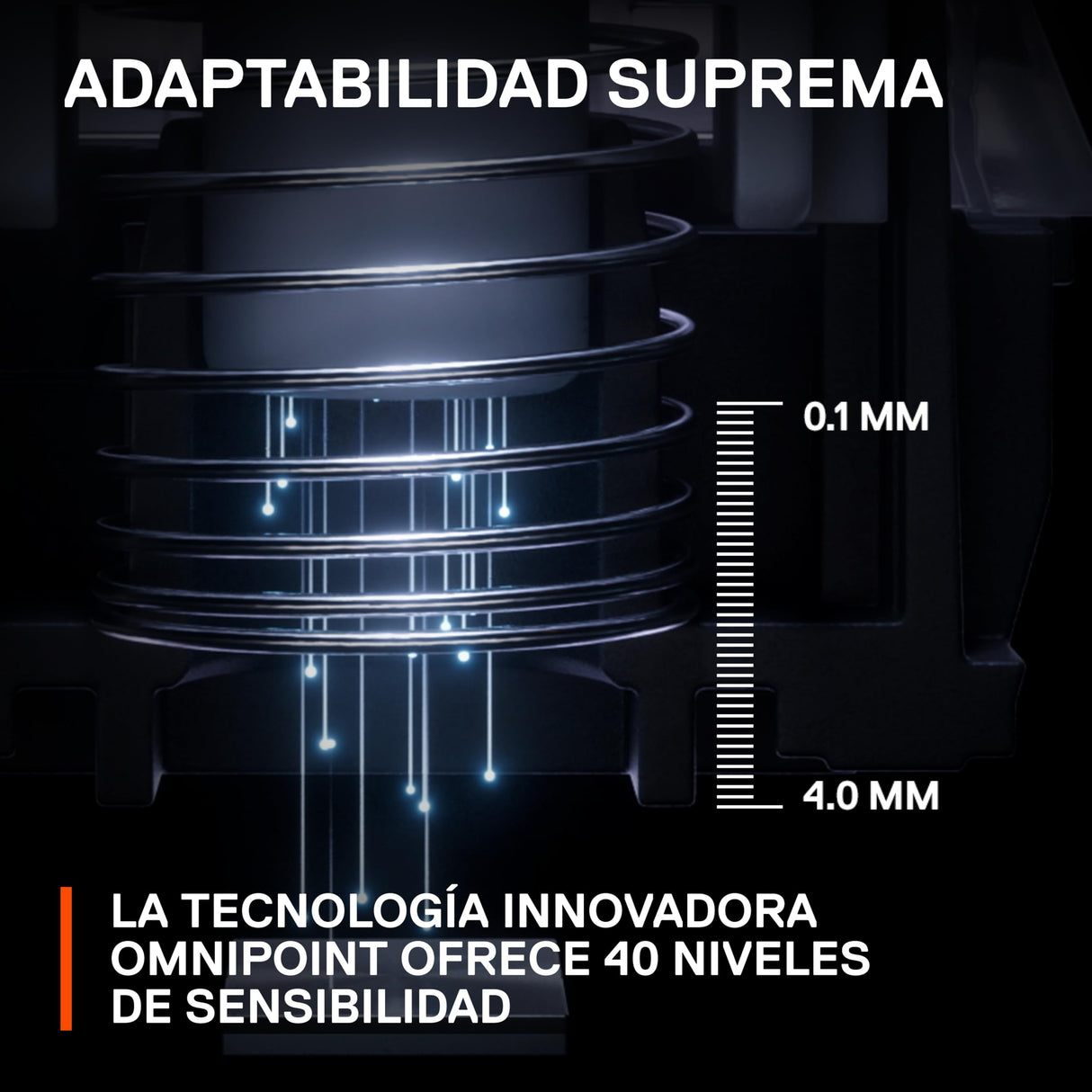 SteelSeries Apex Pro Mini Wireless-Teclado gaming mecánico –El teclado más rápido del mundo- Accionamiento ajustable - Factor forma compacto 60% – Bluetooth 5.0 – 2,4GHz – Teclado americano (QWERTY)