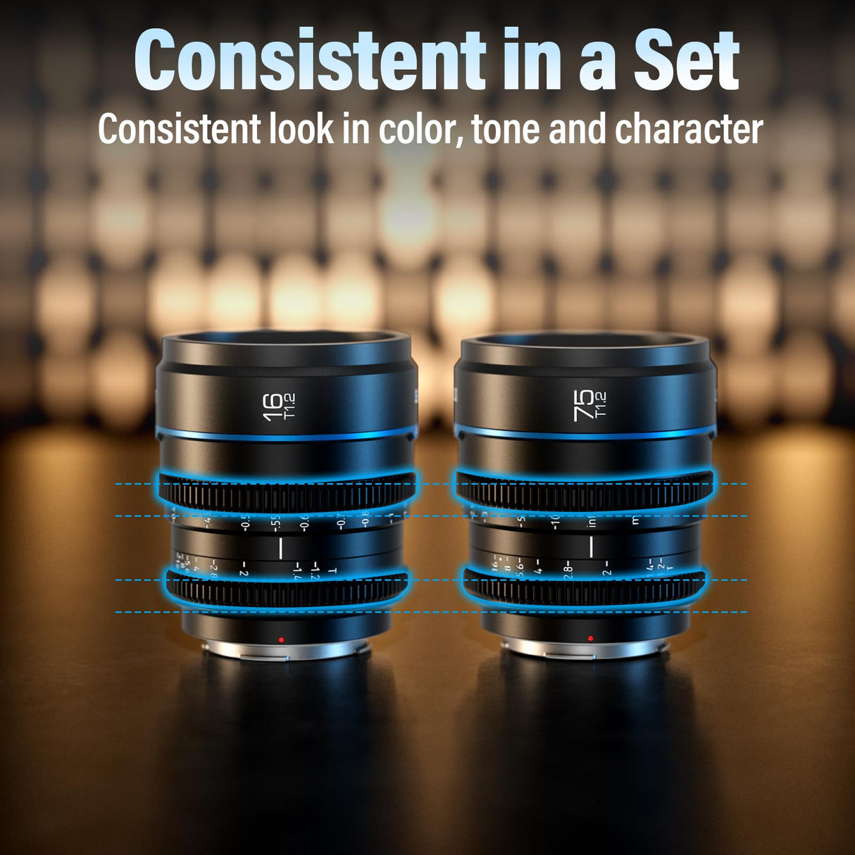 SIRUI Night Walker 16mm Lente de Cine con Enfoque Manual, T1.2 Large Aperture S35 Frame Wide Angle Prime Lens para X Montura Cameras, para X-H2/H2S, XT-4, XT-3,X-S10, X-S20 (MS16X-B, X Montura, Negro)