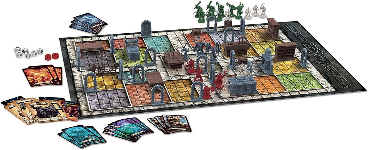 Hasbro Gaming - Avalon Hill - Sistema de Juego HeroQuest, Dungeon Crawler, Tablero de Juego inmersivo de fantasía, a Partir de 14 años. De 2 a 5 Jugadores