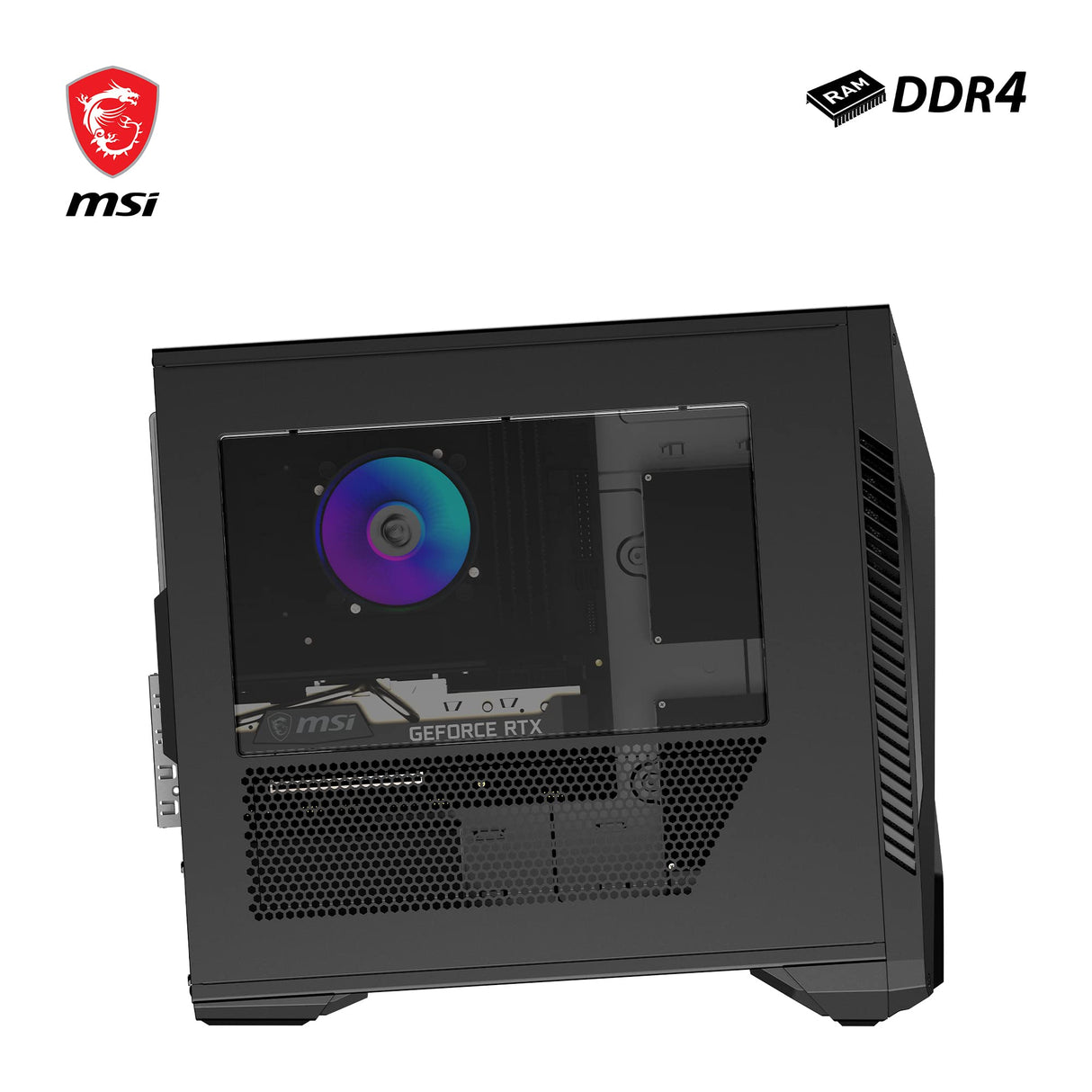 MSI mag Infinite S3 13NUD-1017FR PC Gaming - Procesador Intel Core i7-13700F, RTX 4060 Ti, 16GB RAM DDR5, 1TB SSD PCIe 3.0 NVMe, Fuente de alimentación 80 Plus Bronce, Wi-Fi 6E - Windows 11 Familia