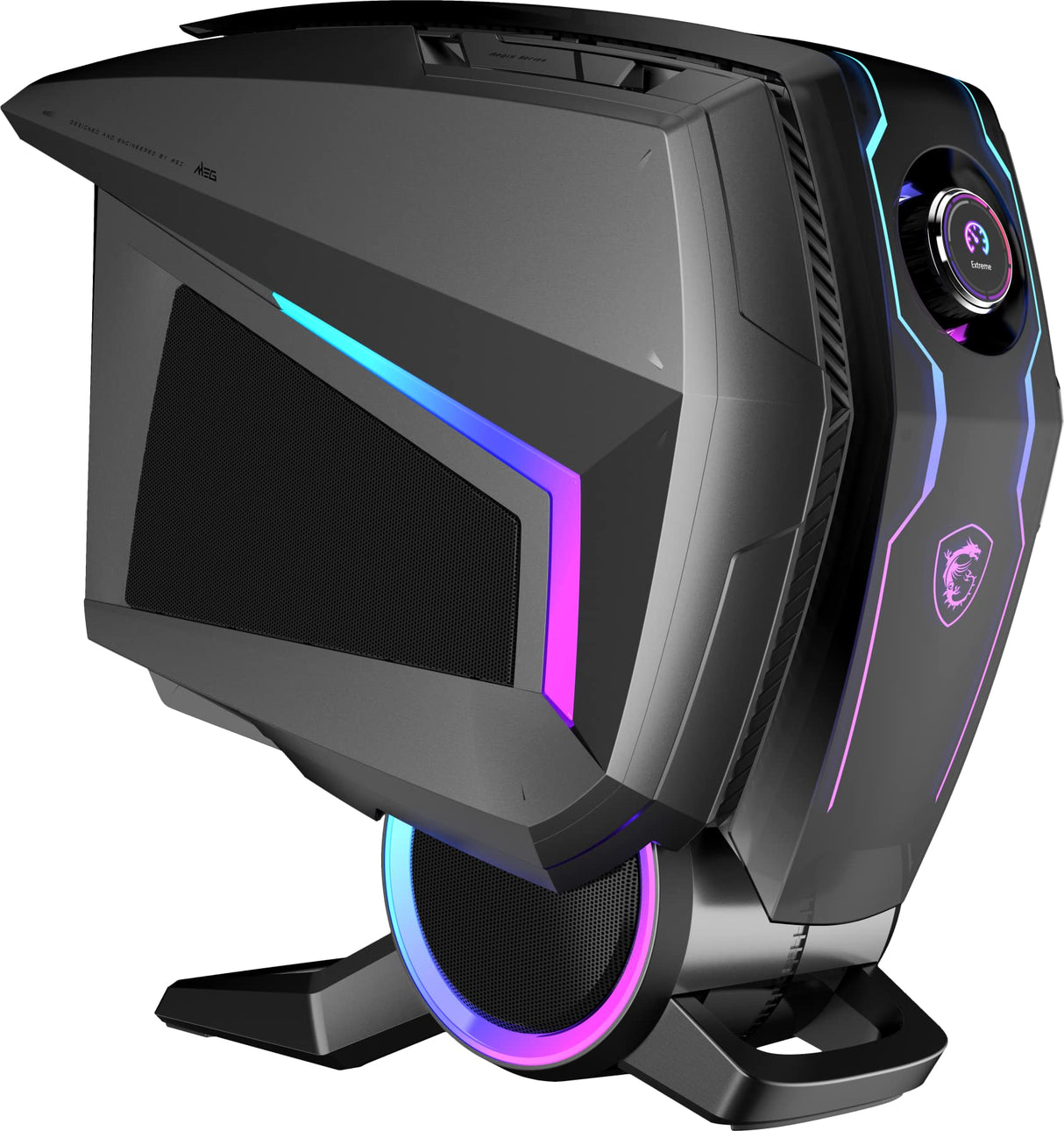 MSI Meg Aegis Ti5 12VTF-075IT Desktop Gaming, Intel Core i7-12700K, 32GB RAM, 2000GB HDD y 2000GB SSD, NVIDIA GeForce RTX 3080 Ti Ventus 3X 12G OC, RGB Mystic Light, Windows 11 Pro