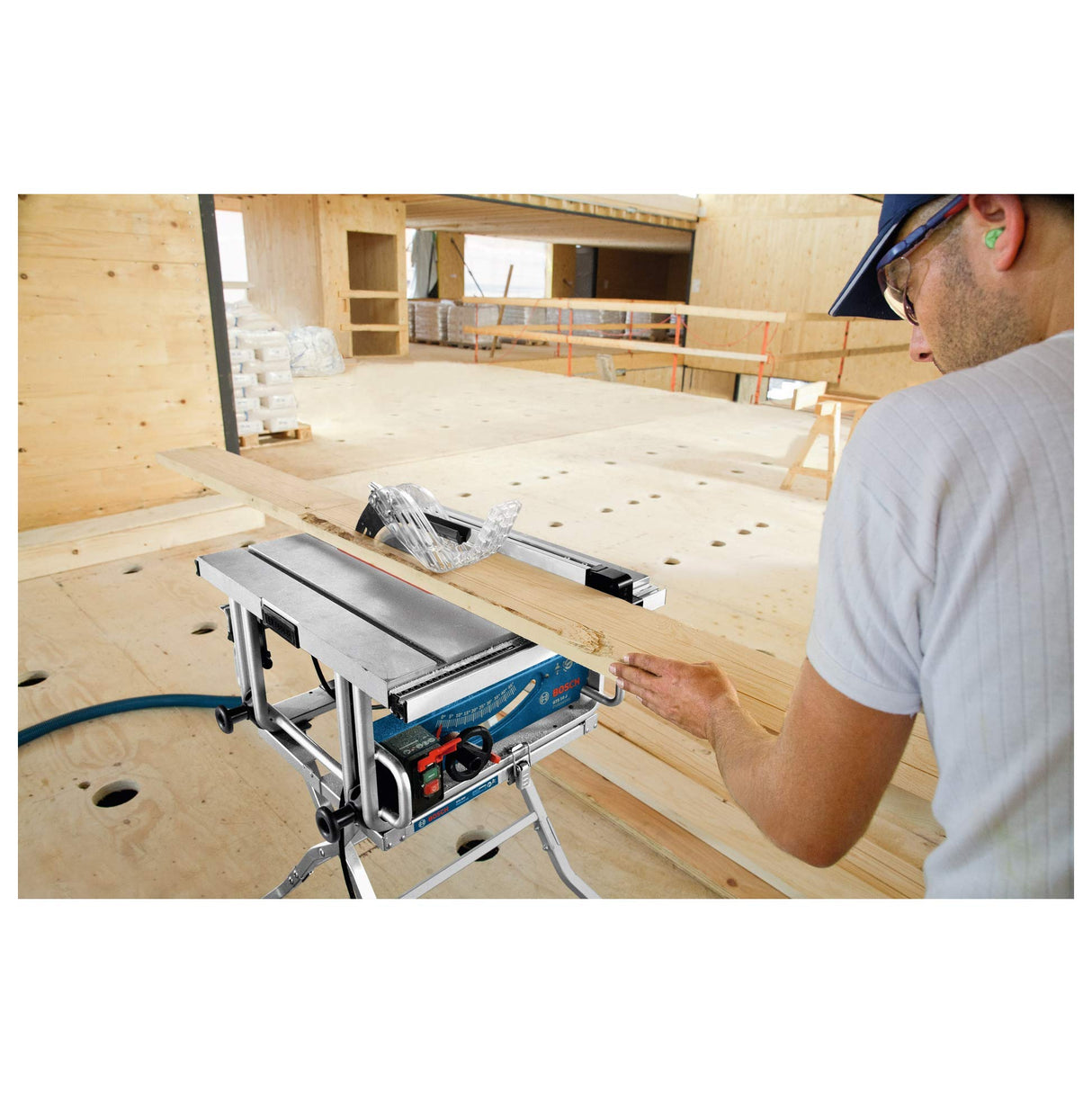 Bosch Professional GTS 10 J - Sierra circular de mesa (1800 W, Ø disco de sierra 254 mm, en caja)