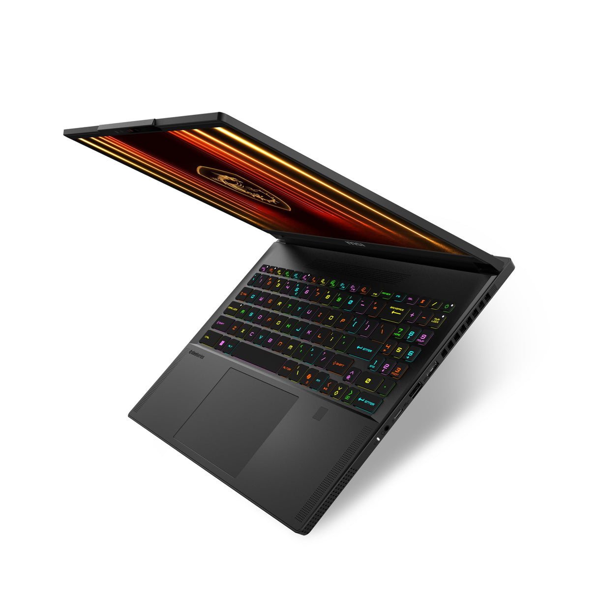 MSI Stealth A16 AI+ A3XWJG-021XES, Portátil Gaming 16" (AMD Ryzen AI 9 HX 370, 64GB RAM, 1TB SSD, RTX 5090-24GB, Sin Sistema operativo) Teclado QWERTY Español