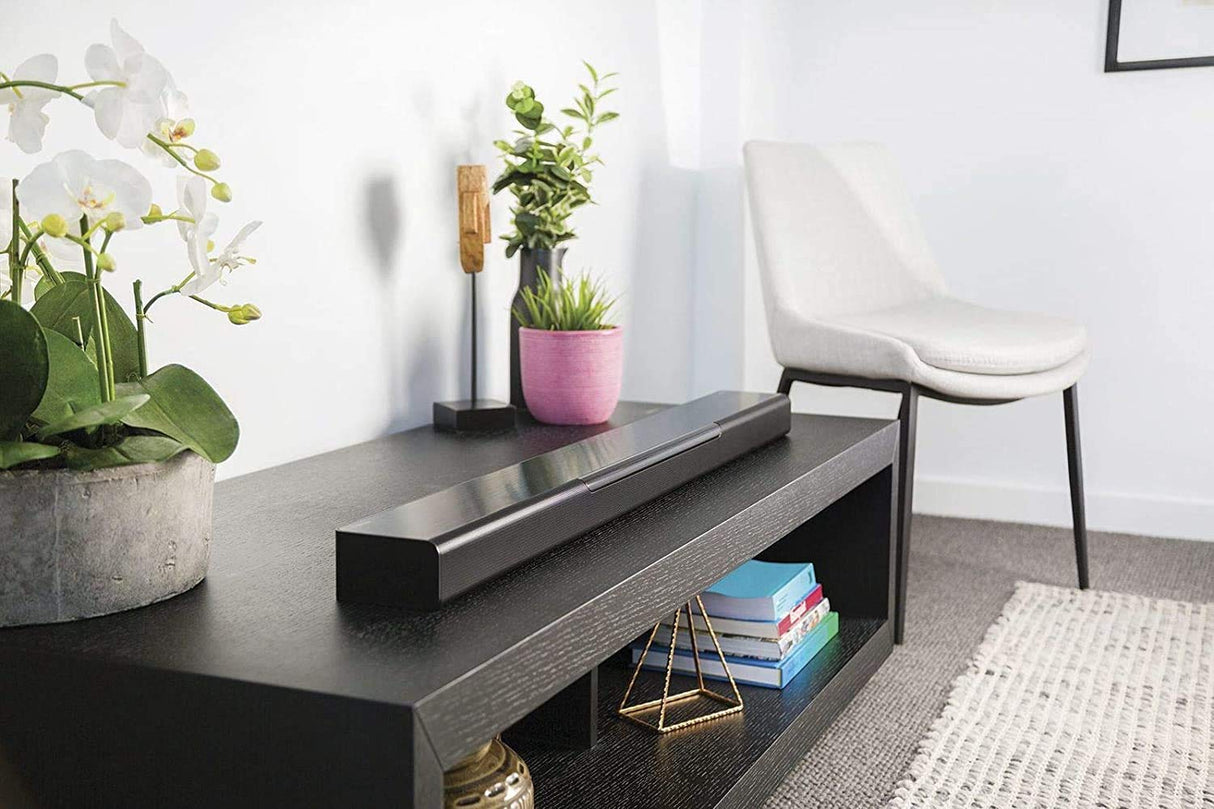 Yamaha MusicCast Bar 40 SW Sound Bar - Barra de Sonido Delgada con subwoofer inalámbrico, el complemento Sistema de Cine en casa, Compatible con Control de Voz Amazon Alexa, Color