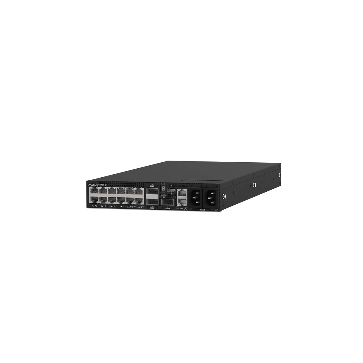 DELL S-Series S4112T Gestionado L2/L3 10G Ethernet (100/1000/10000) Negro - Switch de red (Gestionado, L2/L3, 10G Ethernet (100/1000/10000), 100 Gigabit Ethernet, Montaje en rack)