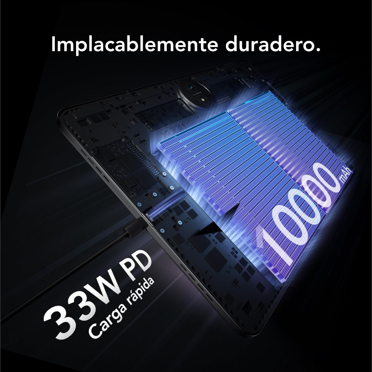TCL NXTPAPER 14 WiFi - Tablet de 14.25" 2.4K, Octa-Core, 8GB de RAM (+8GB Extensión RAM), Memoria de 256GB, 10000 mAh de Batería, Carga rápida 33W, Android 14, Gris.