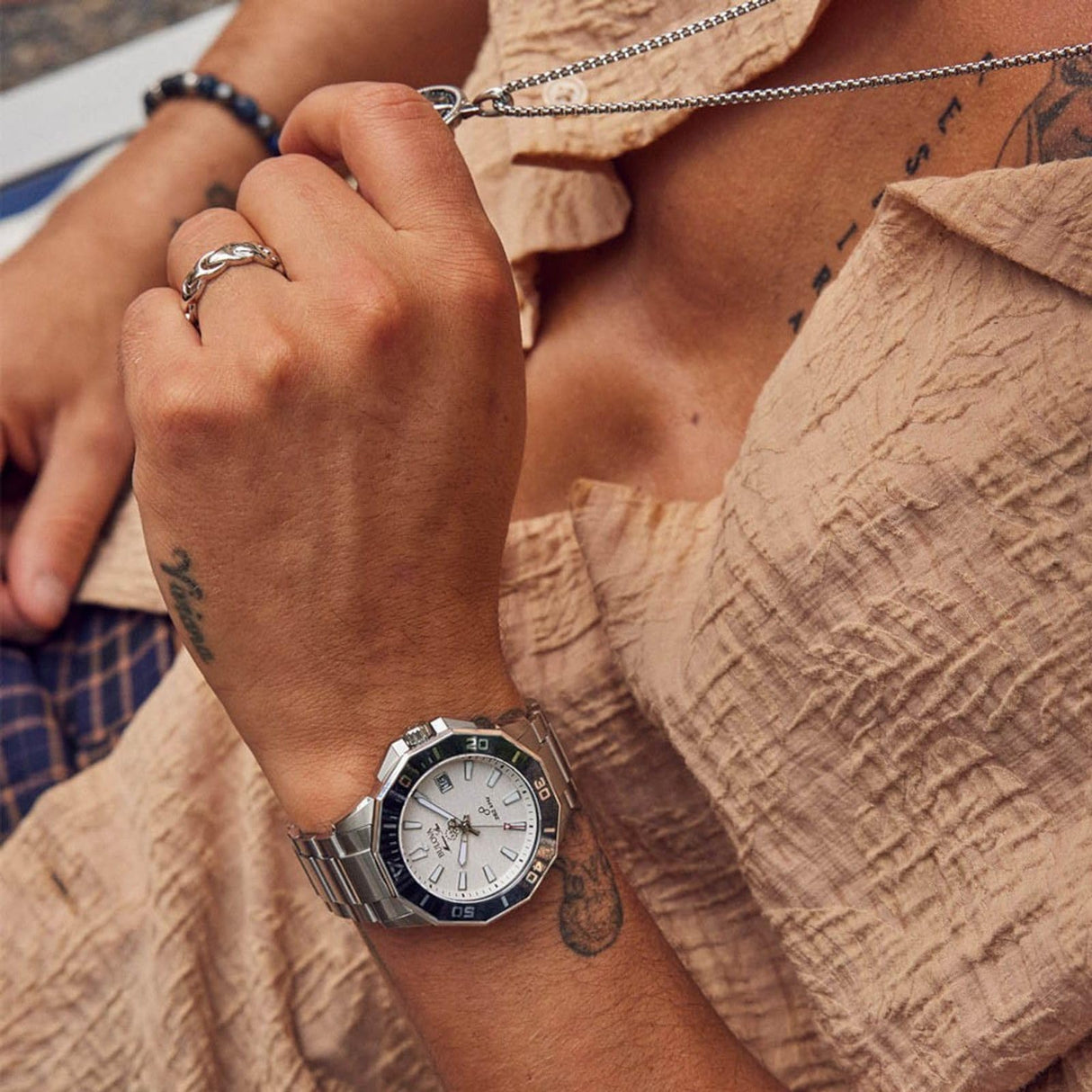 Bulova Reloj Analógico para para Hombre de Cuarzo con Correa en Acero Inoxidable 96B426