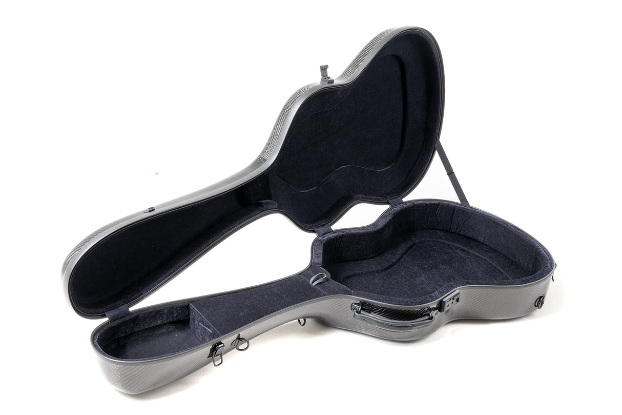 GEWA Estuche Guitarra Masterpieces de Luxe, Guitarra Clásica, 100% de carbono, Fabricado en Alemania
