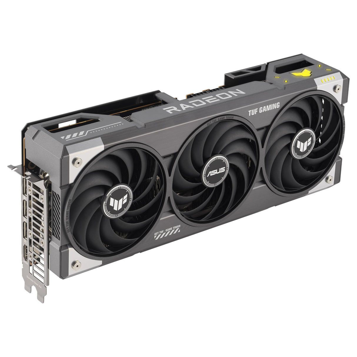 ASUS TUF Gaming Radeon RX 9070 OC Edition 16GB GDDR6, Tarjeta gráfica Gaming (PCIe 5.0, 16GB GDDR6, HDMI/DP 2.1, 3.125 Ranuras, Grado Militar, Revestimiento PCB, Ventiladores axial-Tech)