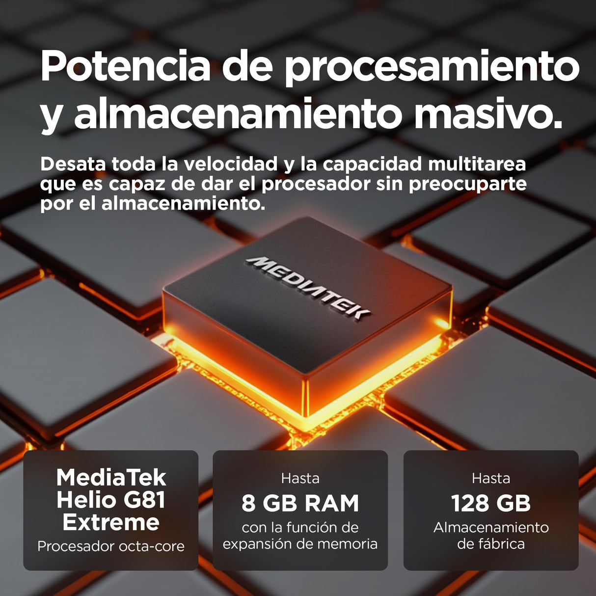 Motorola Moto g15 12GB (4GB+8GB RAM Boost)/128GB Naranja, España, Pantalla de 6,72” FHD+, Sistema de cámaras de 50 MP y Objetivo Ultra Gran Angular, Batería 5200 mAh, Carga TurboPower, Soft Luxe