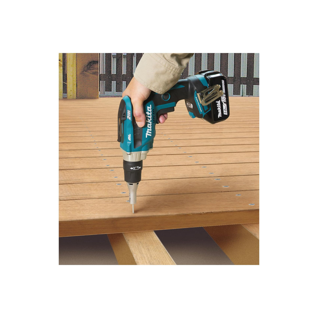 MAKITA DFS250Z DFS250Z-Atornillador 18V 0-2.500rpm BL Punta, 54 W, 18 V, Negro