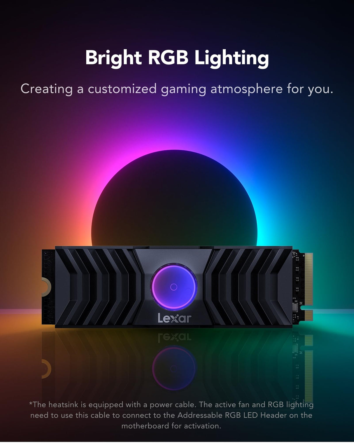 Lexar NM1090 2TB SSD PCle Gen5x4 NVMe, M.2 2280, PCIe 5.0 SSD Interna con un Potente Disipador de Calor, hasta 12000 MB/s, Unidad Interna de Estado Sólido para Juegos, Fotografía y Diseño