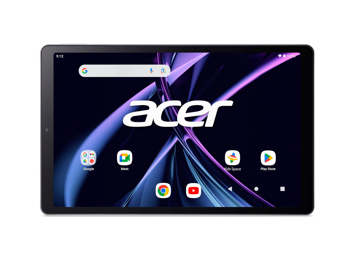 Acer Iconia Tab A10-21-A43P, Tablet Táctil 10,1" HD IPS (Arm Cortex-A55, RAM 4 GB, SSD 128 GB, Bluetooth, USB-C, Wi-FI 6, MicroSD, Android 14), Tableta Gris con Acabado Metal