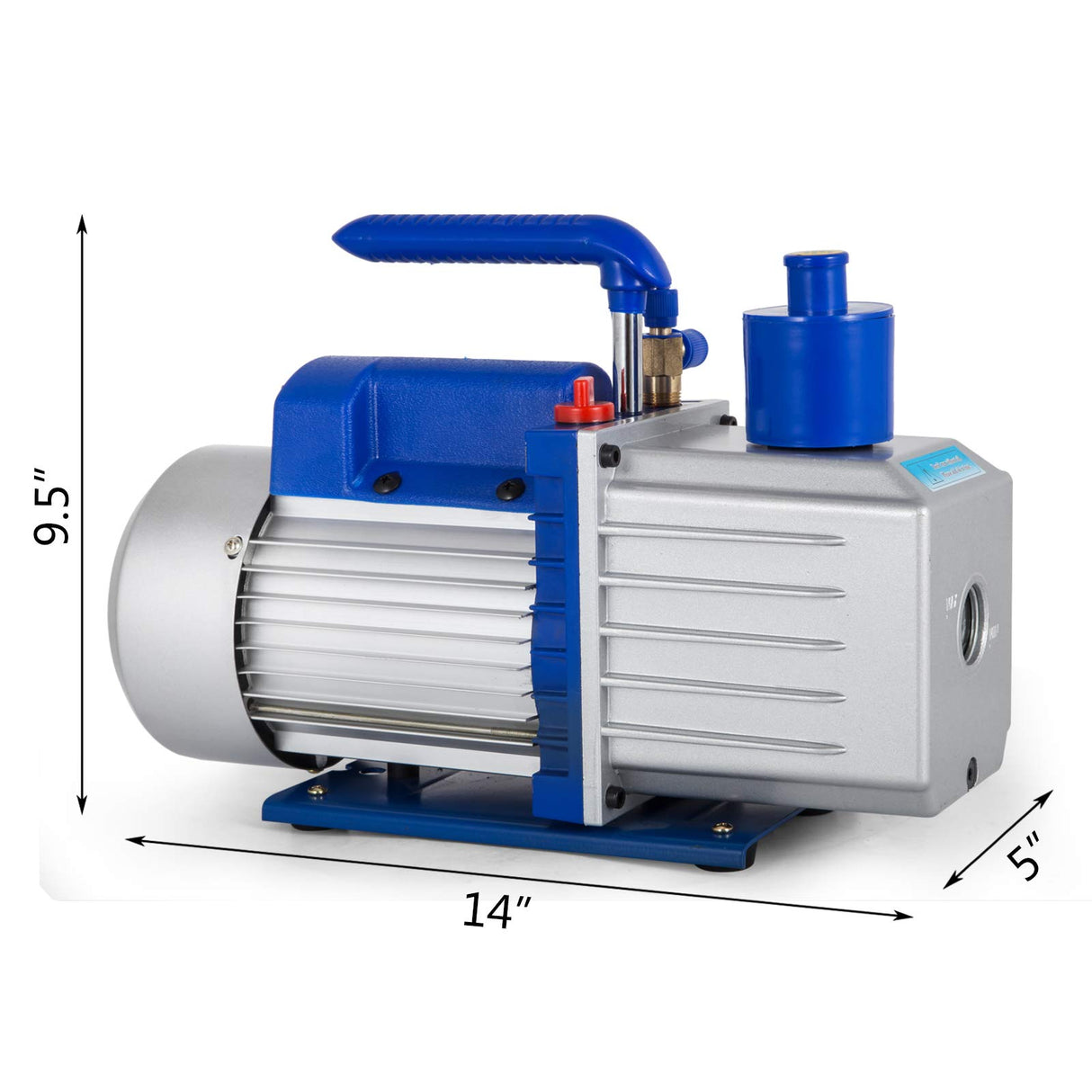 Moracle Bomba de Vacío Aire Acondicionado Coche Eléctrico Aire 220V Bomba de Vacío Aire Acondicionado (9CFM)
