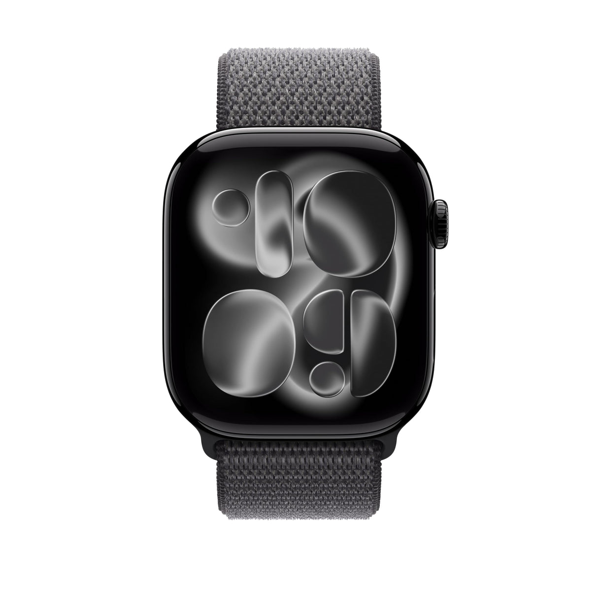 Apple Watch Band - Correa Loop deportiva - 46 mm - gris oscuro - Talla única (se adapata a la mayoría de muñecas)