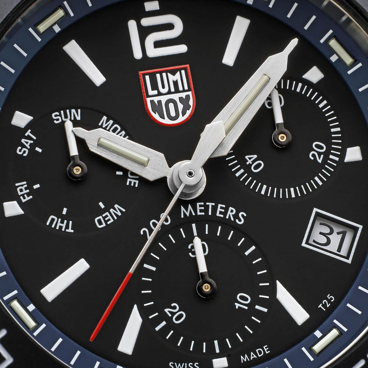 Luminox Reloj Analógico para Hombres de Cuarzo con Correa en Caucho XS.3143.Set