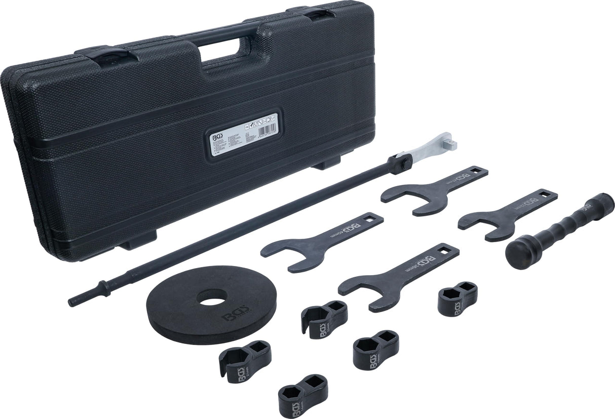 BGS 74595 | Juego de desbloqueo para llave de impacto | para martillo neumático | 12 piezas