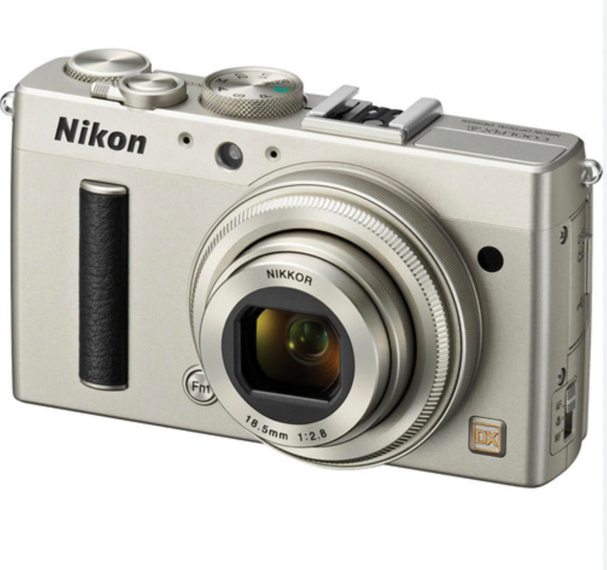 Nikon Coolpix A - Cámara Digital compacta de 16.2 MP (Pantalla 3", Full HD, Gran Angular 28mm), Color Plateado