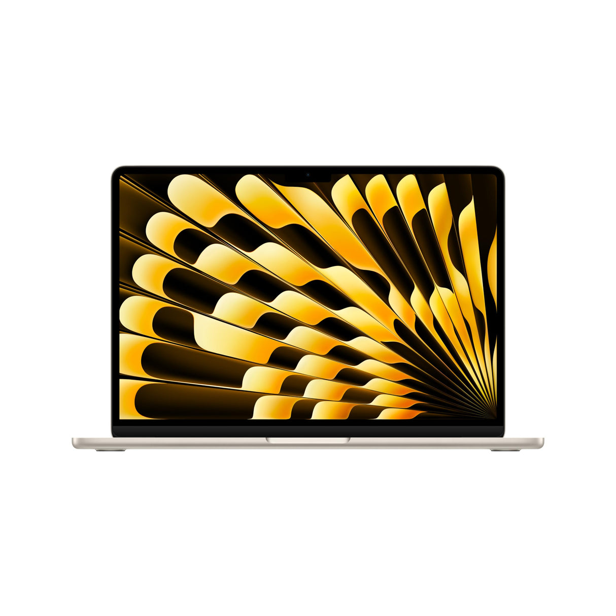 Apple 2024 MacBook Air de 13 Pulgadas con Chip M3 de Apple: Pantalla Liquid Retina de 13,6 Pulgadas, 16 GB de Memoria unificada, SSD de 512 GB, cámara FaceTime HD a 1080p, Touch ID, Blanco Estrella