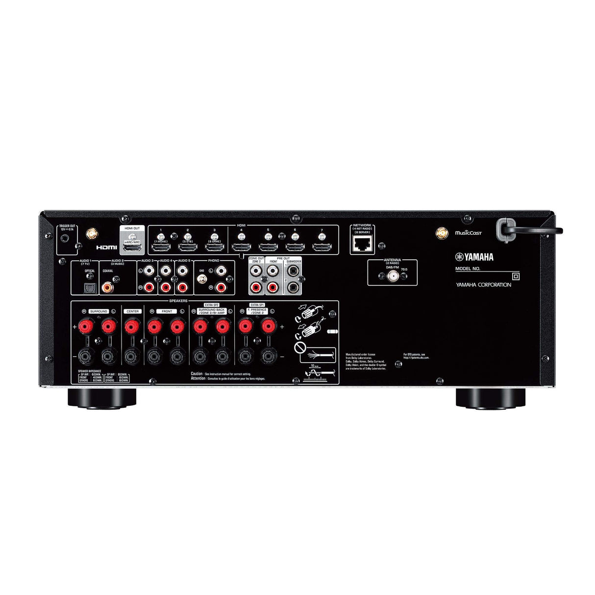 YAMAHA RX-V6A Negro