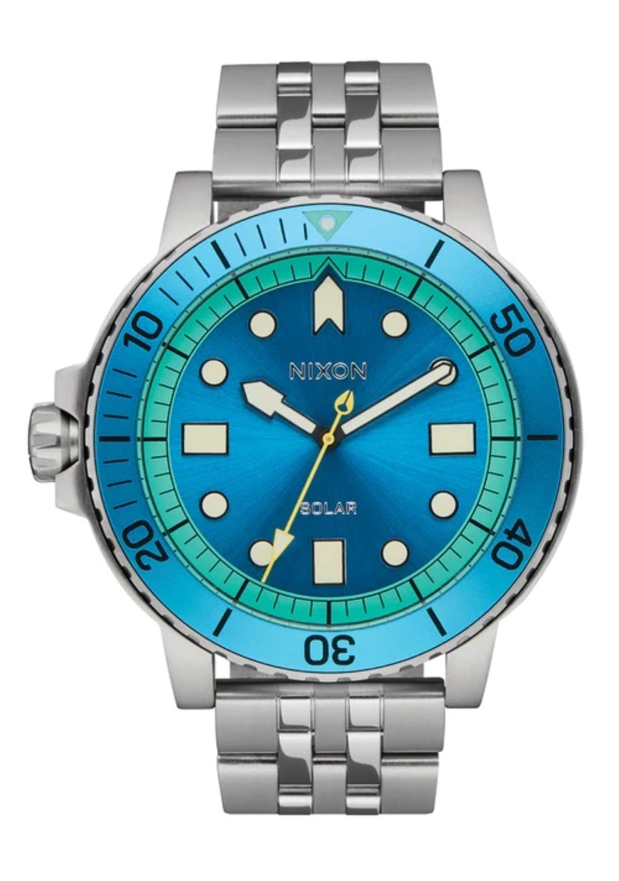 Nixon Reloj Analógico para Hombres de con Correa en Acero Inoxidable A1402-5308-00