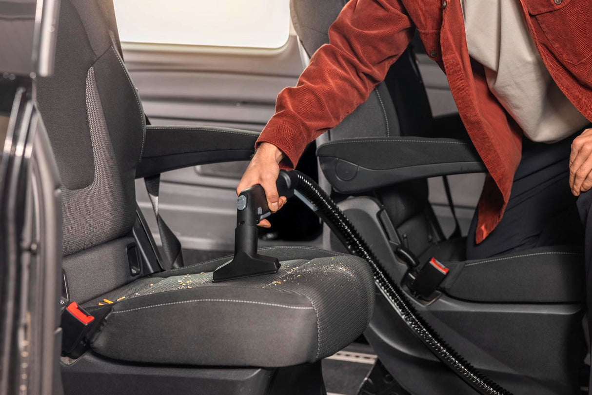 Kärcher Lava-aspiradora SE 4 Plus, Manguera de aspiración con pulverizador, depósitos de 4 l, boquillas de Lavado para alfombras, tapicerías, Suelos y Ranuras, con Accesorios para Suelos Duros