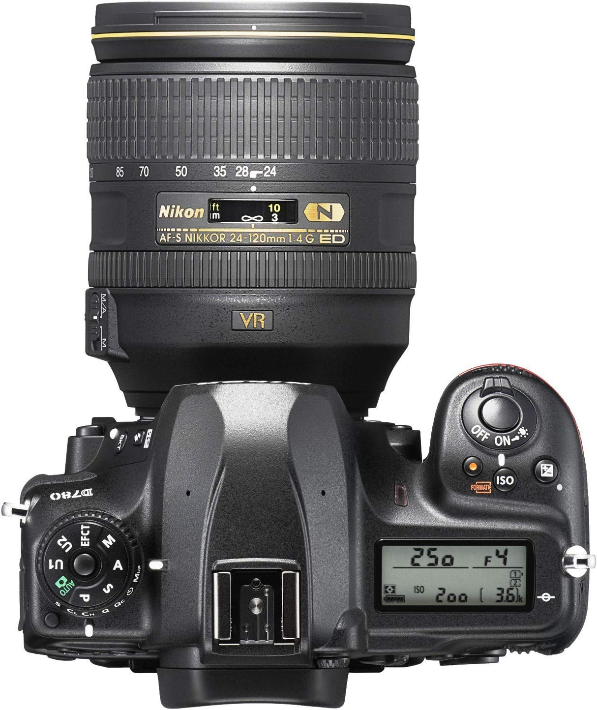 Nikon D780 - Cámara Reflex DSLR de 24.5 MP Negro - Kit Cuerpo con Objetivo 24/120 mm F4G VR